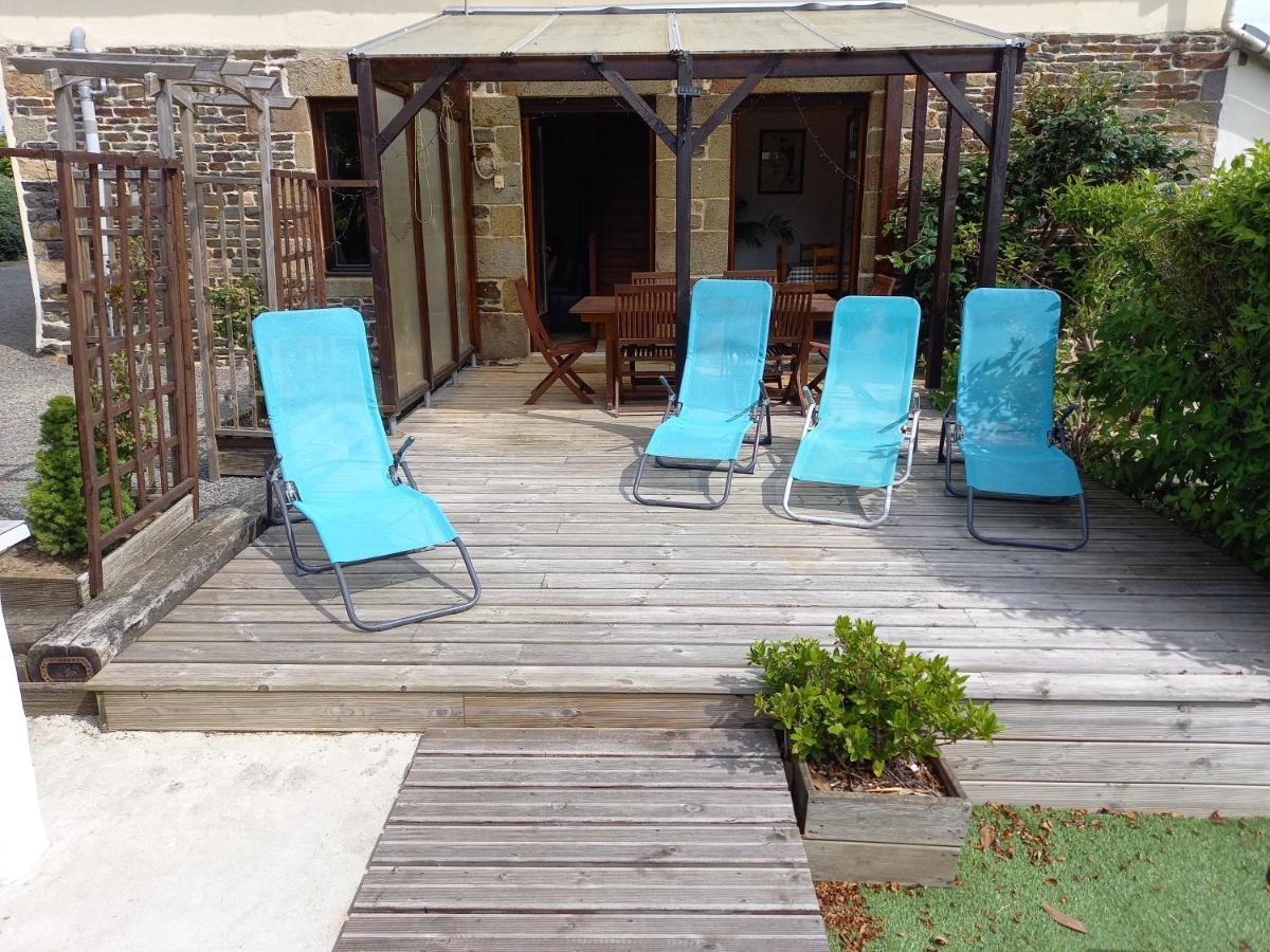 La Gasteboisiere With Swimming Pool And Games Room Le Mesnil-Adelee Bagian luar foto