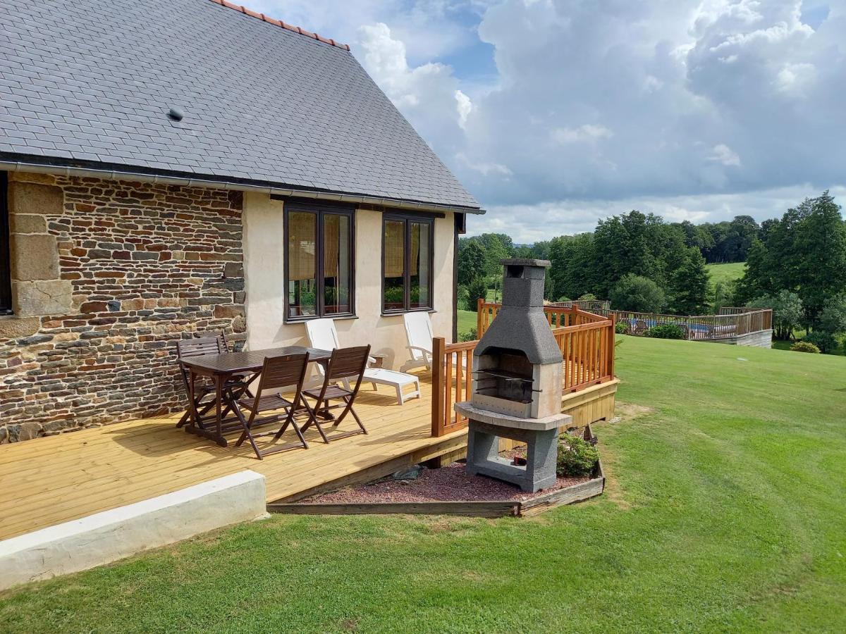 La Gasteboisiere With Swimming Pool And Games Room Le Mesnil-Adelee Bagian luar foto