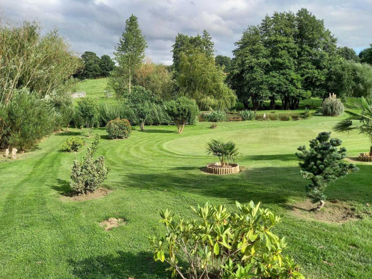 La Gasteboisiere With Swimming Pool And Games Room Le Mesnil-Adelee Bagian luar foto