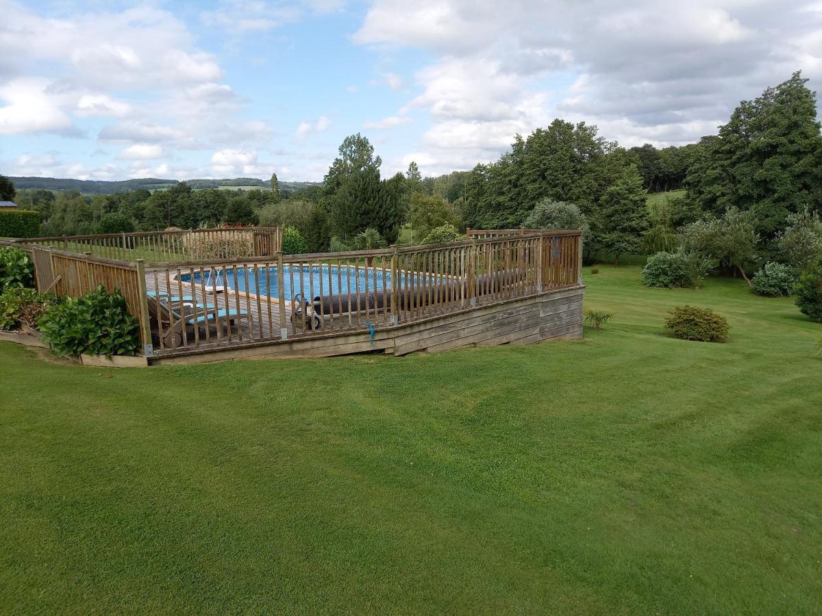 La Gasteboisiere With Swimming Pool And Games Room Le Mesnil-Adelee Bagian luar foto